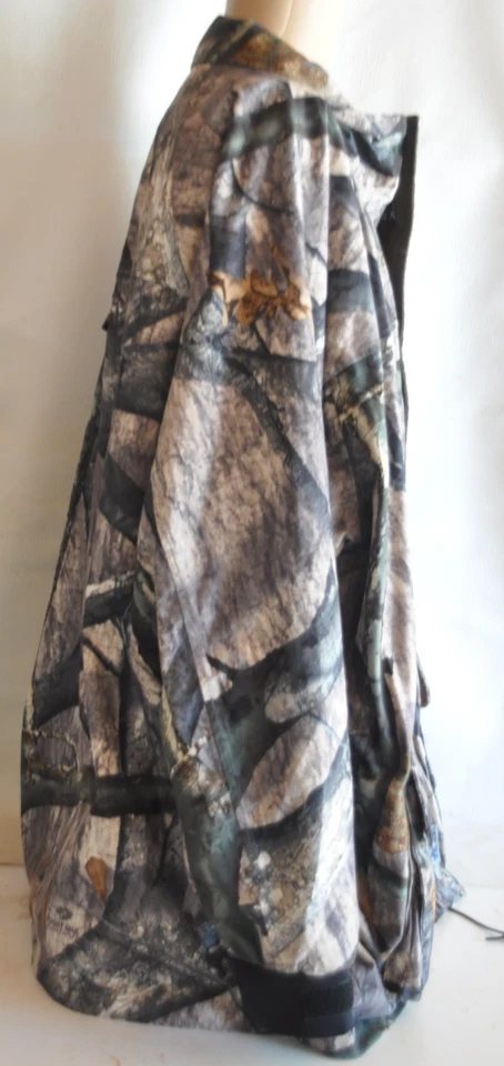 Browning 2XL Mossy Oak Camo Pre-Vent Hunting Jacket Coat Missing Hood - Image 3 of 4
