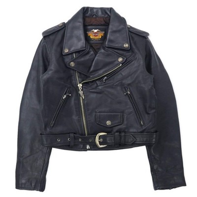 HARLEY-DAVIDSON Double Riders Jacket　M HARLEY DAVIDSON Double Riders Jacket Leather Jacket S Black