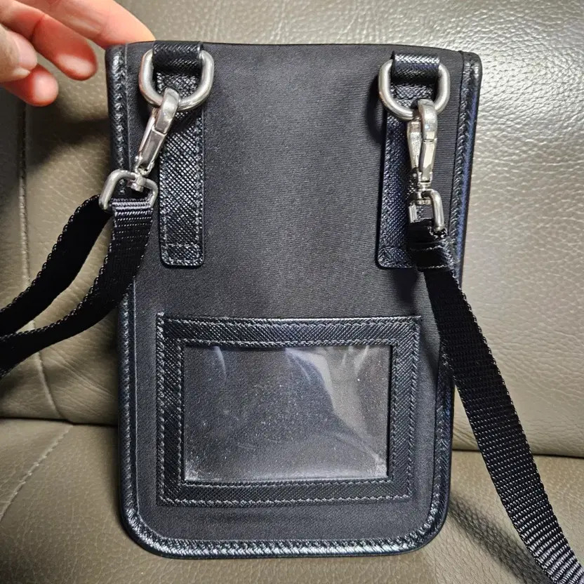 Prada Nylon Mini Crossbody Bag - Casual, Lightweight, Pre-Owned thumbnail 9