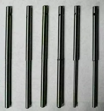 6 PCS B&D VALVE SEAT GRINDER STRAIGHT PILOTS SET .375" TOP 4.5,5,5.5,6,7,8