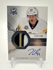 2016-17 UD The Cup Rookie RC RPA Jake Guentzel #134 3 CLR Auto Patch 125/249