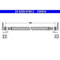 ATE 24.5229-0199.3 Bremsschlauch