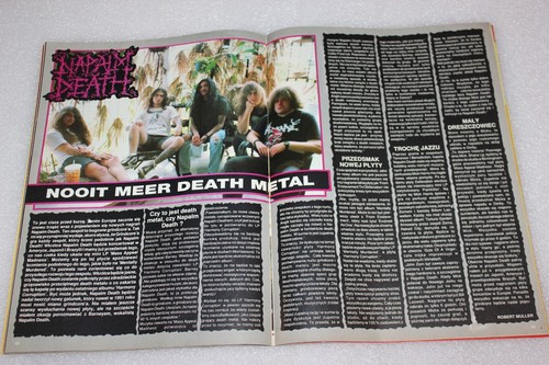 Metal Hammer 7/1991 Metallica, Skid Row , Morbid Angel, Pantera, Napalm Death - Picture 10 of 16