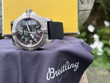 BREITLING Avenger Seawolf  New Rubber Strap Full Breitling Service, Papers & Box