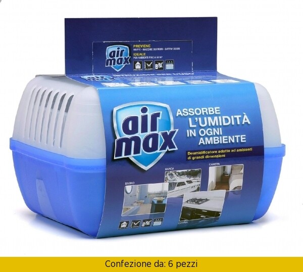 AirMax Assorbiumidita Kit gr 900 Pezzi 6D0028