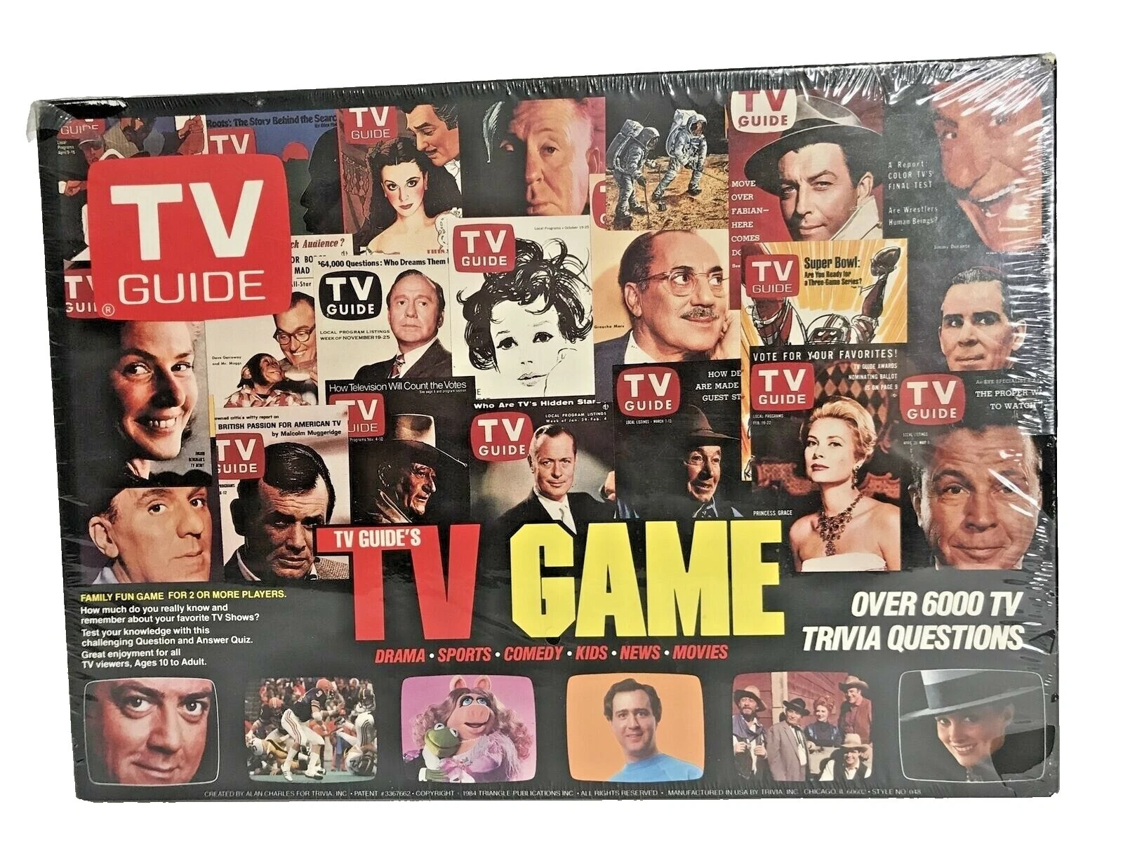 Movie & TV Games 100 Award Vintage Manufacture Board & Traditional Games