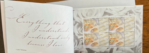 Stamps - Australia -Weddings Booklet of 20- .45c Stamps (J4325) - Picture 10 of 12
