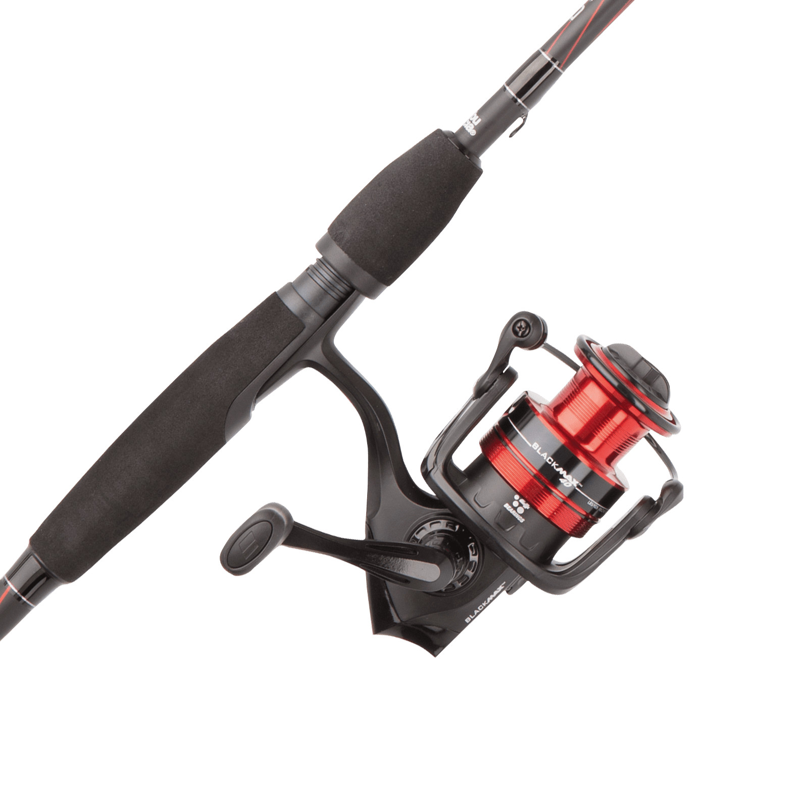 Abu Garcia 6&rsquo;6&rdquo; Black Max Fishing Rod and Reel Spinning Combo