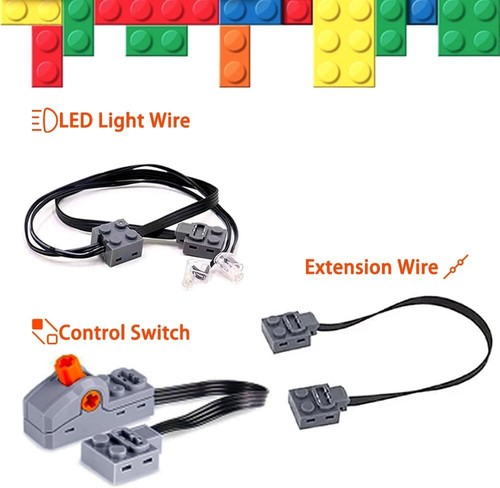 39-in-1 Motor Kit Compatible with Lego Technic: Motor*4,Battery Box*2,2.4G - Picture 7 of 7