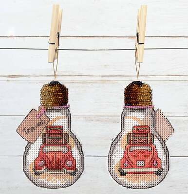 Crystal Art Counted cross stitch kit T-84C Travel