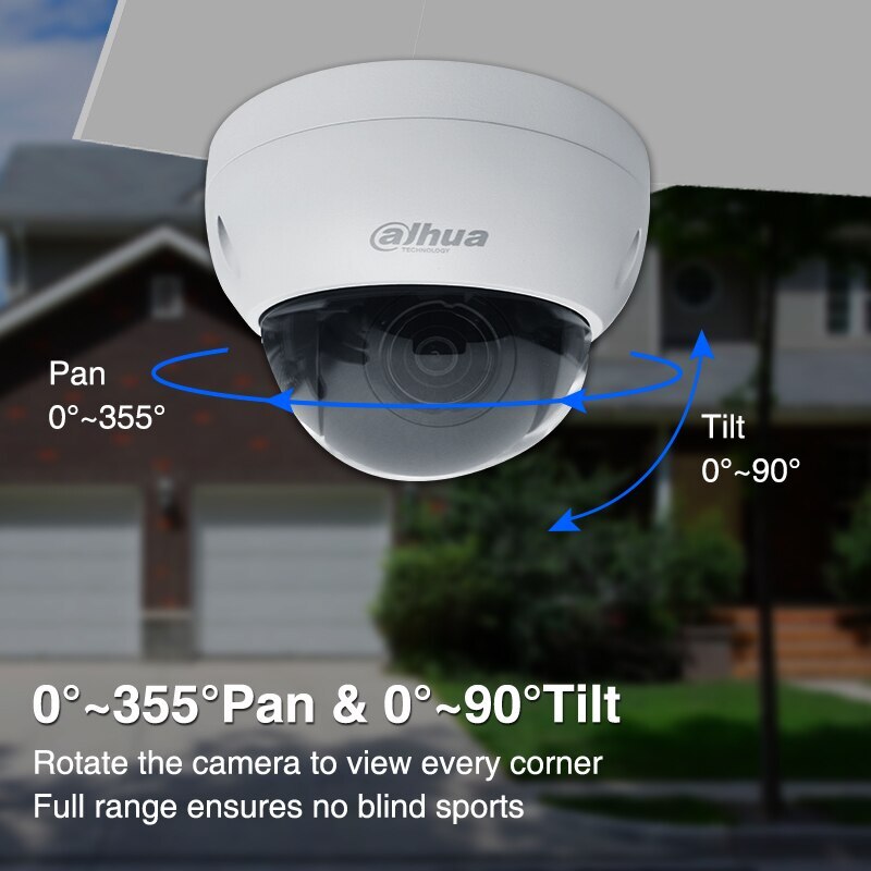 Dahua Wizsense 4MP PTZ IP Camera Optic Zoom Outdoor 360° Starlight