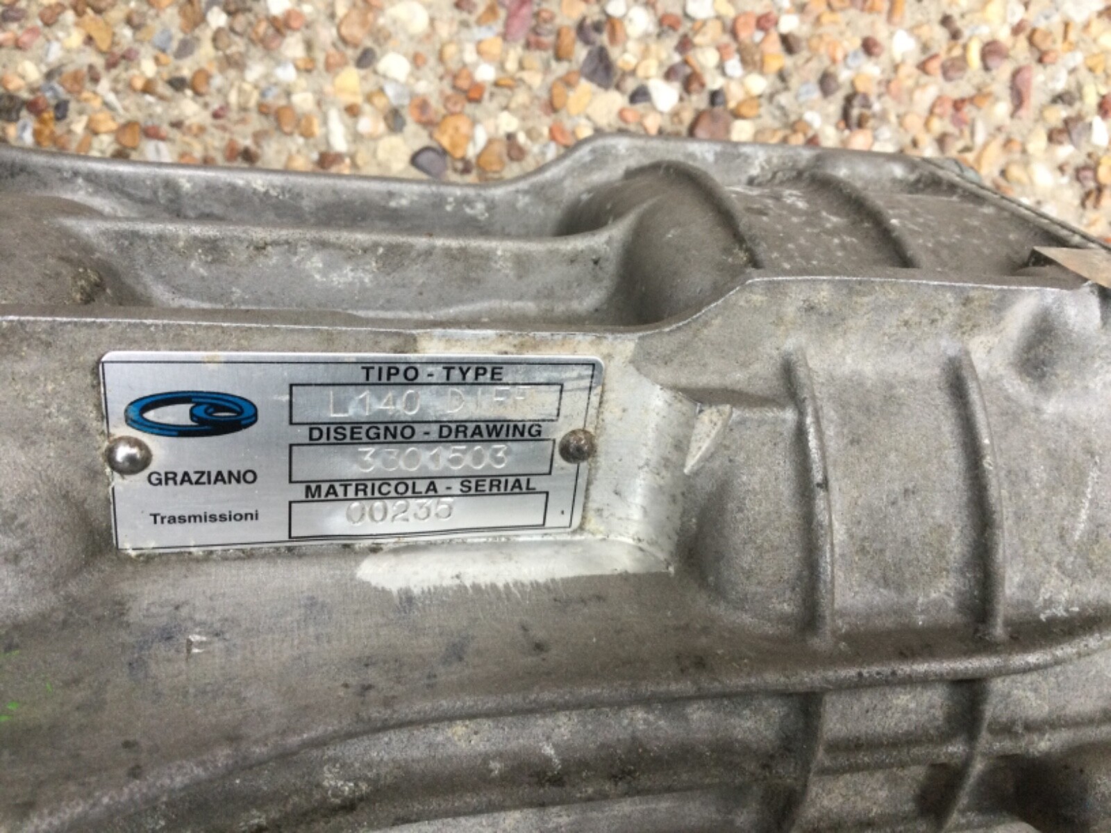 LAMBORGHINI GALLARDO OEM GENUINE ORIGINAL FRONT DIFFERENTIAL ASSEMBLY 2004-2008