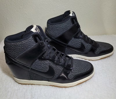 nike wedge sneakers size 10