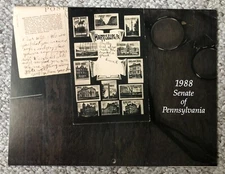 Vintage Calendar: 1988 Senate of Pennsylvania - Harrisburg PA History