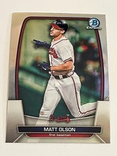2023 Bowman Chrome Baseball #84 - Matt Olson - Atlanta Braves