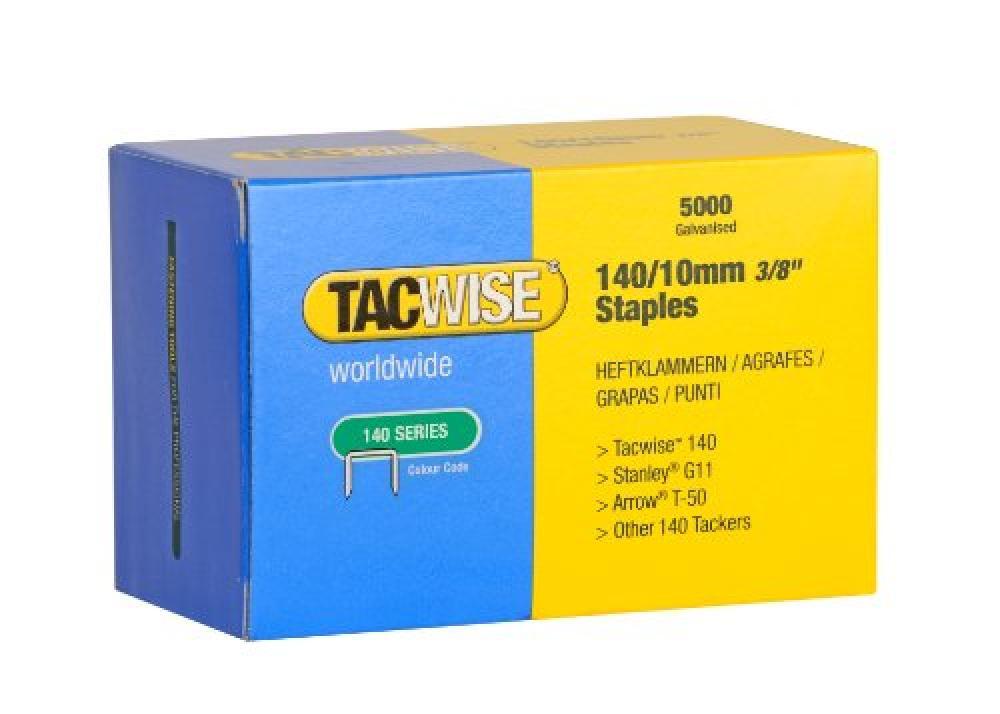 Tacwise 0342 Punti Zincati, 140/10 mm - NUOVO