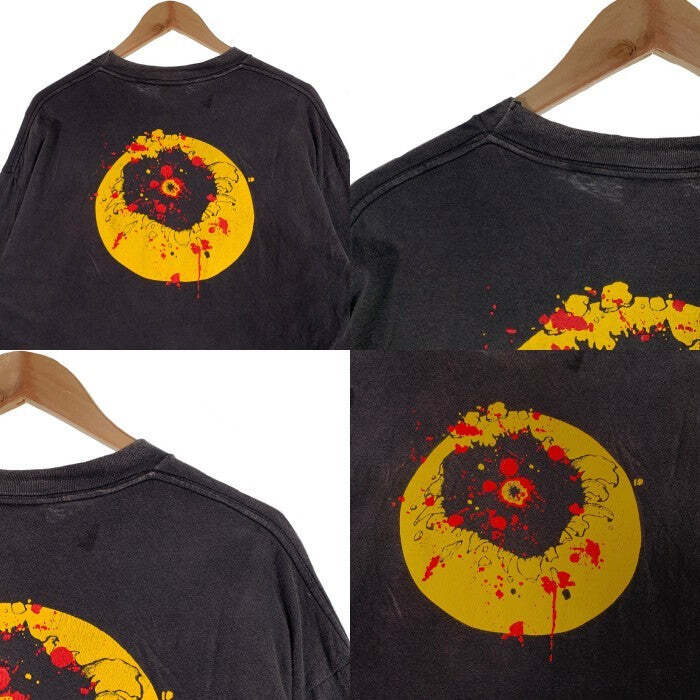 READYMADE Ready Made SS T-SHIRT SMILE BLACK PRINT RE-CO-BK-00-00 