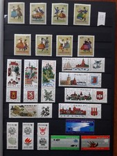 Polskie znaczki pocztowe, stamps collection from Poland, Polish stamps