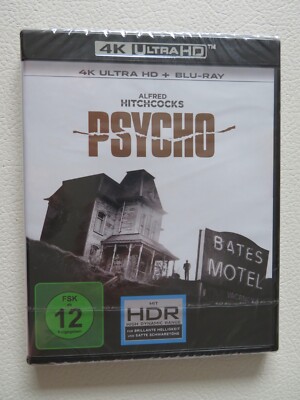 Psycho (4K Ultra-HD) (+ Blu-ray 2D) - Neu in Folie