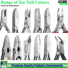 Chiropody Heavy Duty Nail Clippers Ingrown Thick Toenail Cutters Podiatry Tools