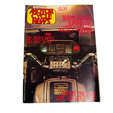Australian Motorcycle News Motorbike Magazine August 1983 Suzuki GSX550