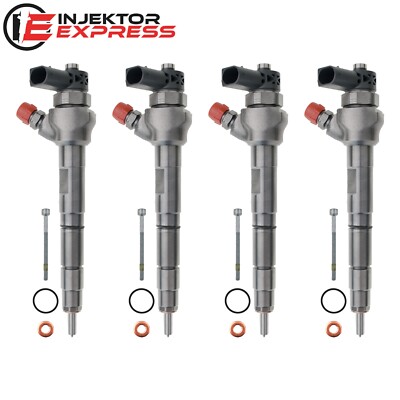 4x Einspritzdüse 2.0 TDI Audi VW 0445110369 CFF CFH CFG 03L130277J