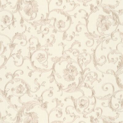 Profhome 343263-GU Luxus Tapete Blumen schimmernd bronze beige creme 7,035 m2