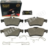 BremsbeläGe Kit Hart FüR Volvo V50 (545) 1.6/1.8/2.0/2.4