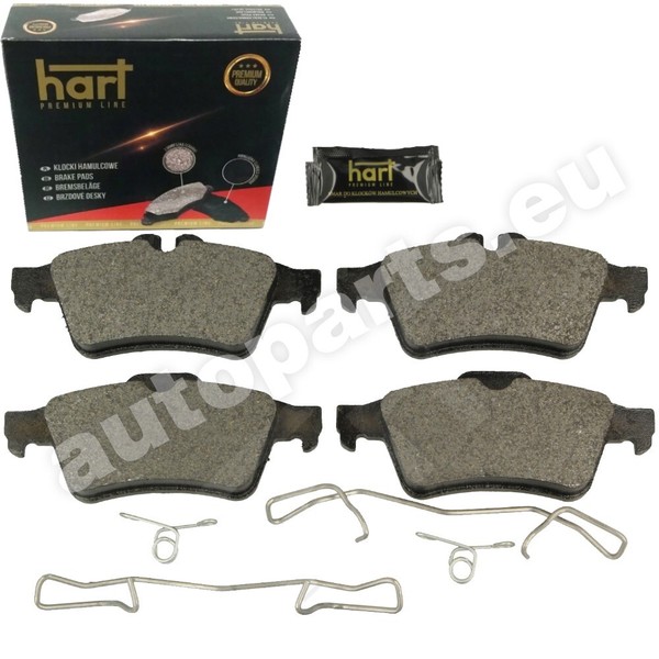 Hart BremsbeläGe Hinten FüR Ford Focus II Turnier (Da_, Ffs, Ds) 1.4-image