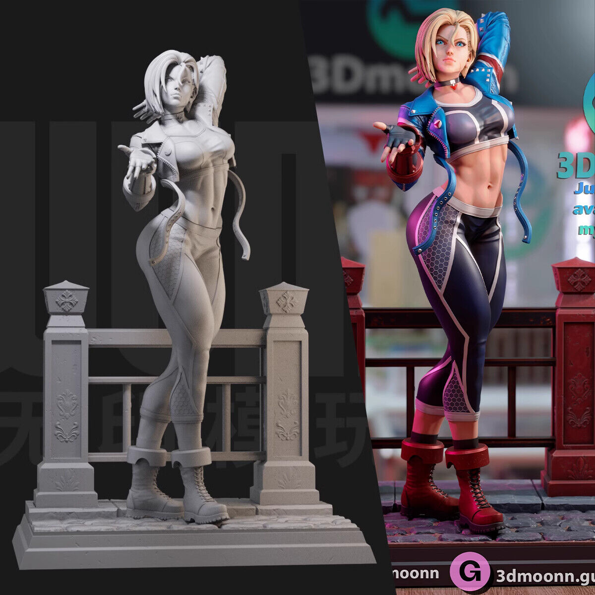 Cammy White Street Fighter 6 No textures | 3D model