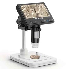 8-LED Adjustable USB 1000X Zoom Digital Microscope Magnifier Fit PCB Repairing