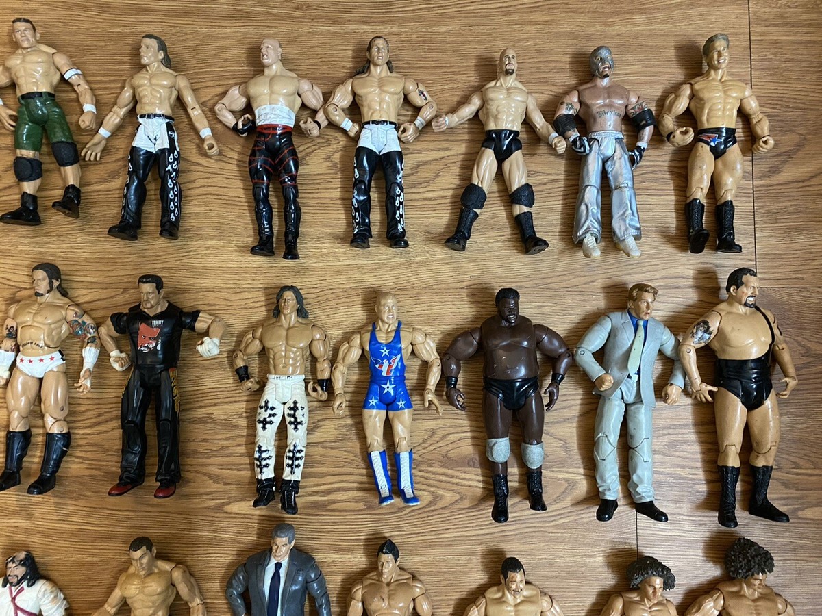WWE ジャックス製 10体セット　ジャンク品 WWE ジャックス製 10体セット ジャンク品 WWE Wrestling 10
