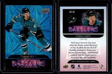 2020-21 Upper Deck Series 1 Dazzlers Blue #DZ-35 Tomas Hertl