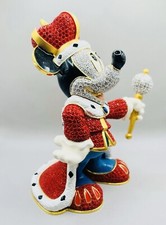 Disney Arribas Bros King Or Prince Mickey Mouse Ltd Ed Jeweled Swarovski Figure