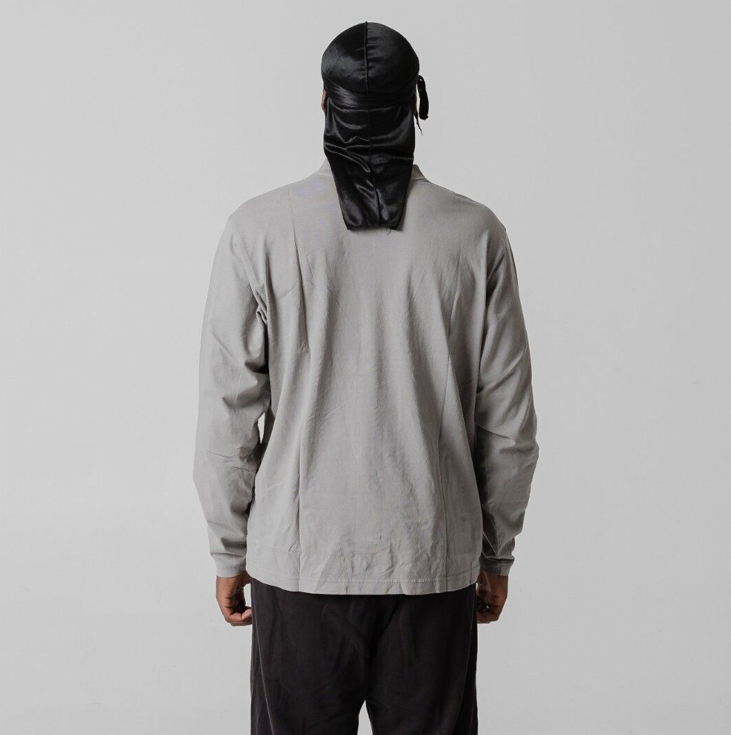Yeezy Gap Long Sleeve T-Shirt Gray Unreleased Season YZY ALL Yeezy Gap Long Sleeve T-Shirt Gray Unreleased Season YZY ALL
