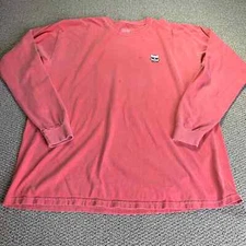 Party Pants Mens T Shirt Size XL Red Dressed Up To Get Messed Up Long Sleeves