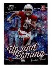 RONDALE MOORE 2021 CONTENDERS OPTIC #UC-RMO UP AND COMING SCOPE #18/25 BF2812