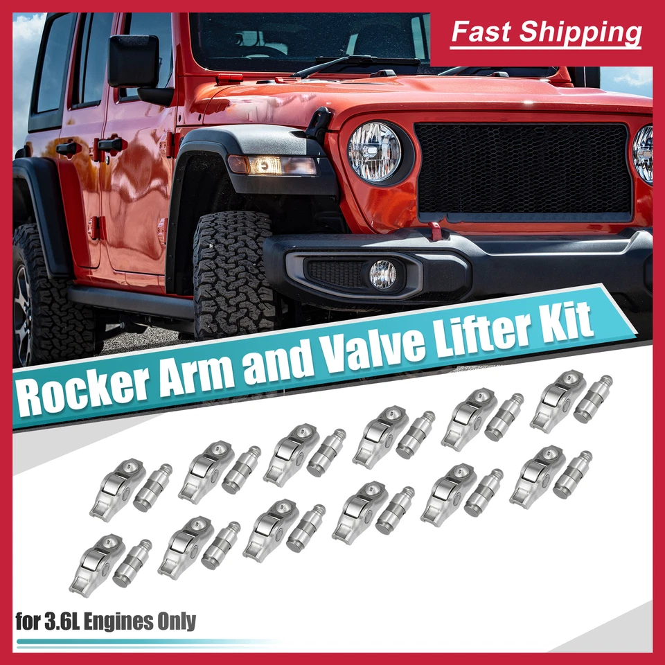 Rocker Arm and Lifter Kit 5184332AA for Ram ProMaster 2500 3500 2014-2019 -12Pcs - Изображение 2 из 4