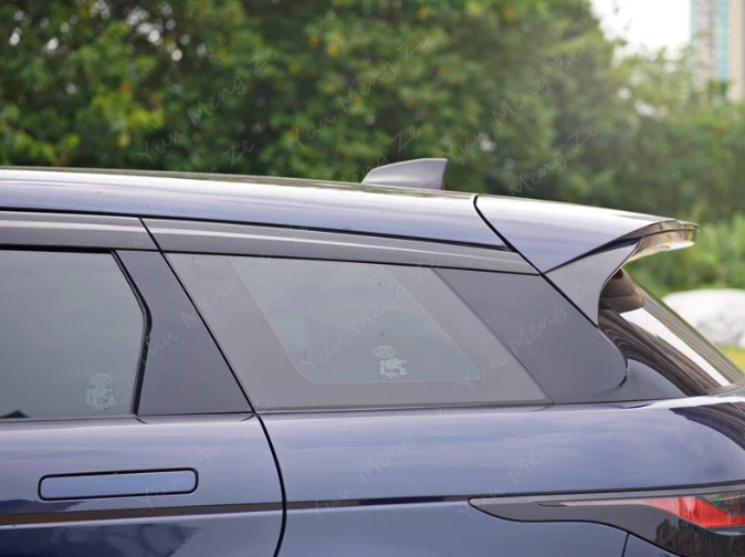 Visor Vent Shades Sun Rain Guard For Land Rover Range Rover Evoque 20-2024 Black - Image 4 of 4