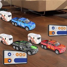 1:64 Mini Rc Drift CarScale Alloy Truck Remote Control 4x4 Off-Road Vehicle New