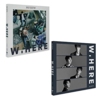 NU'EST W [W.HERE] NEW ALBUM 2 Ver SET 2CD+2p POSTER+4ea PhotoBook+2p Card SEALED
