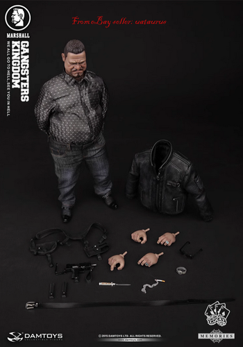 Damtoys Gk002mx 1/6 Gangsters Kingdom Marshall Memory Article:Fat Man Figure New - Picture 9 of 9