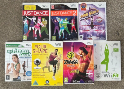 Just Dance Nintendo Wii Bundle komplett mit Anleitungen Fitness getestet Restposten
