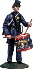 Federal Infantry Drummer, No. 3 - W. Britain's 31381 Toy Soldier