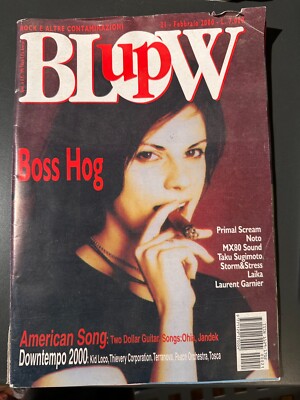 RIVISTA BLOW UP N.21 FEB.00|BOSS HOG-PRIMAL SCREAM-NOTO-TAKU SUBGIMOTO-LAIKA