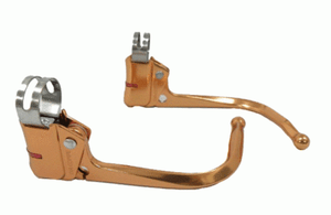 Dia-Compe DC139 Brake Lever Set-Bent Retro bike Gold 1pair