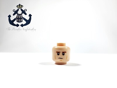 LEGO Star Wars Minifigure Nougat Head Cheek Lines Smile