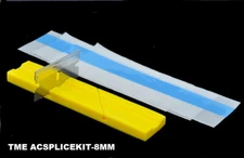 Splicing Kit for 8MM Video Tape Polymer Block by TME-Lasermedia  YELLOW NEW!