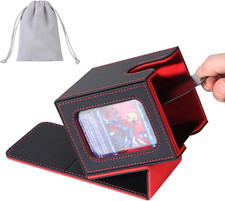 MTG Deck Box for Commander Display,Card Deck Box Fits 100 Double Sleeved Cards,