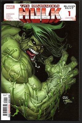 Incredible Hulk Blood Hunt #1 Main Cover (Marvel, 2024) NM